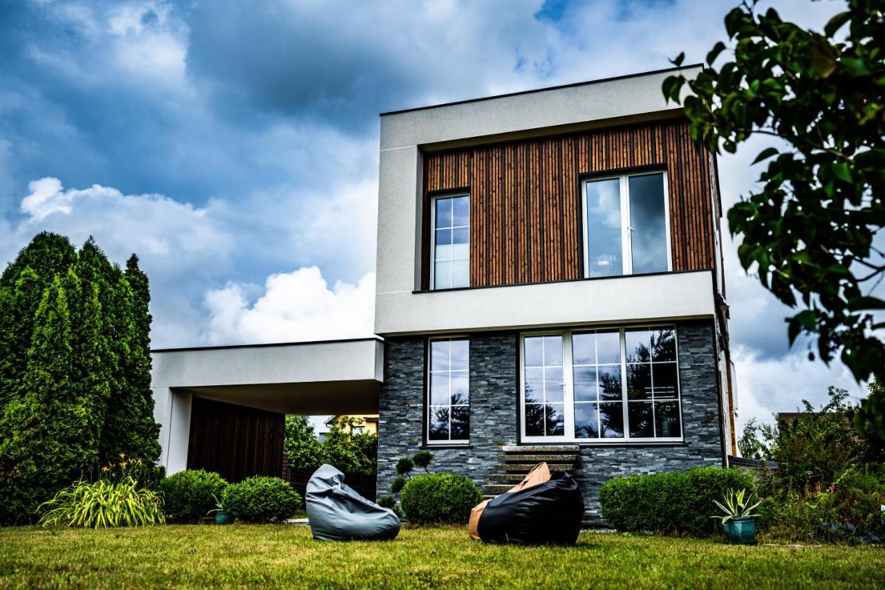 Vila Smiltyne Ant Ezero Kranto Villa Kuodziai Esterno foto