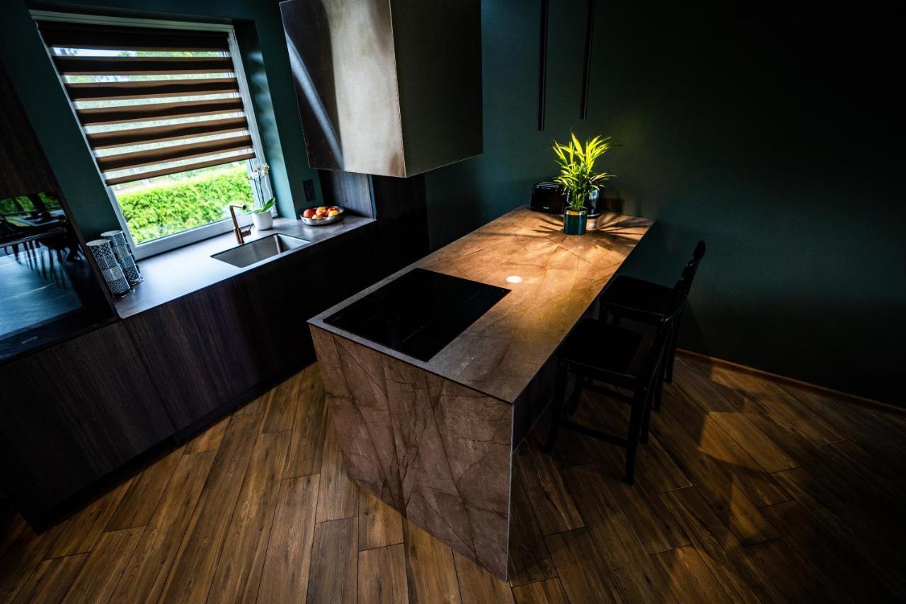 Vila Smiltyne Ant Ezero Kranto Villa Kuodziai Esterno foto